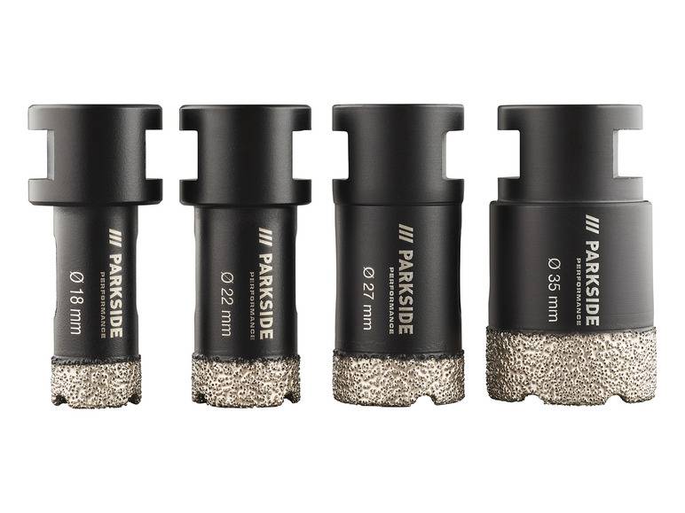 PARKSIDE PERFORMANCE® Diamant-Bohrkronen »PDBK 3 A1«, mit D46 Körnung Begrenzte Freigabe