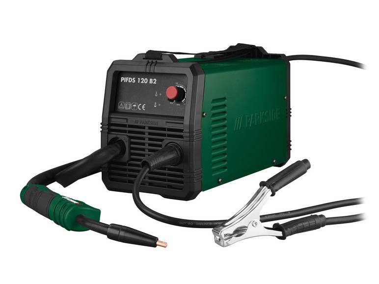 PARKSIDE® Inverter-Fülldraht-Schweißgerät »PIFDS 120 B2«, mit Tragegurt Bis zu 55% Rabatt