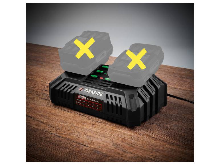 PARKSIDE® 20 V Akku-Doppelladegerät »PDSLG 20 B1«, 4,5 A Super Rabatt