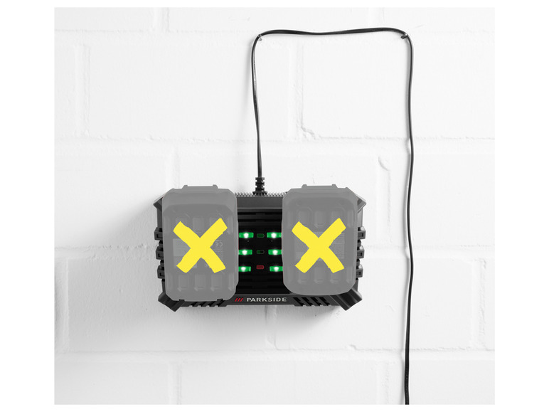 PARKSIDE® 20 V Akku-Doppelladegerät »PDSLG 20 B1«, 4,5 A Super Rabatt