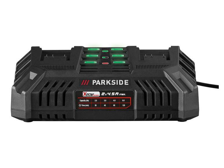 PARKSIDE® 20 V Akku-Doppelladegerät »PDSLG 20 B1«, 4,5 A Super Rabatt