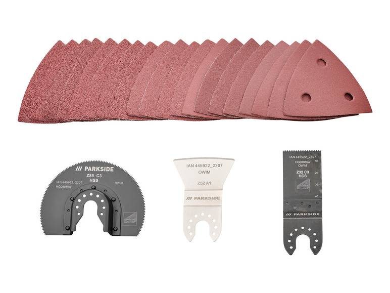 PARKSIDE® Zubehör für Multifunktionswerkzeug Riesige Rabatte
