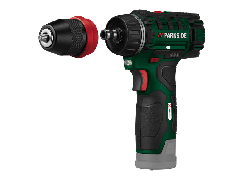 PARKSIDE® 12 V Akku-Bohrschrauber »PBSA 12 E4«, ohne Akku und Ladegerät Kostenloser Versand international