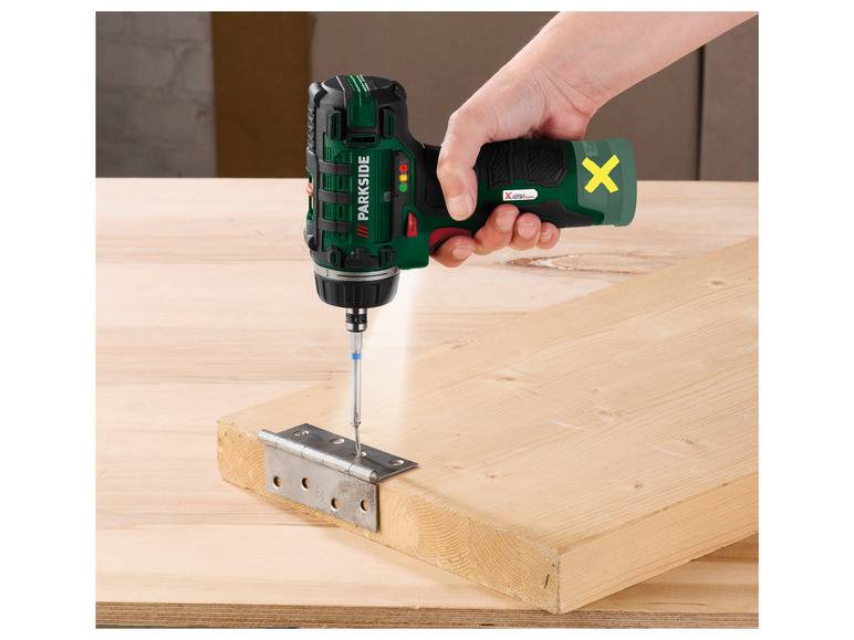 PARKSIDE® 12 V Akku-Bohrschrauber »PBSA 12 E4«, ohne Akku und Ladegerät Kostenloser Versand international