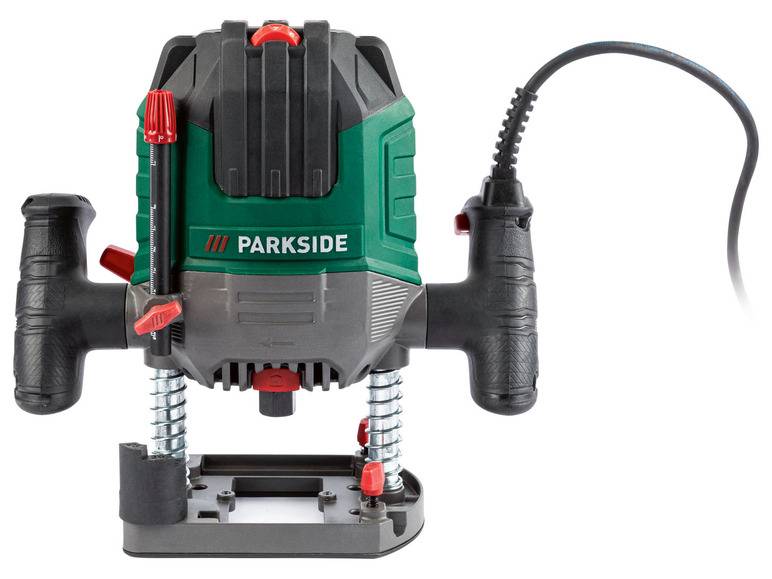 PARKSIDE® Oberfräse-Set »POF 1200 D3«, mit 6 Fräsbits Im Verkauf