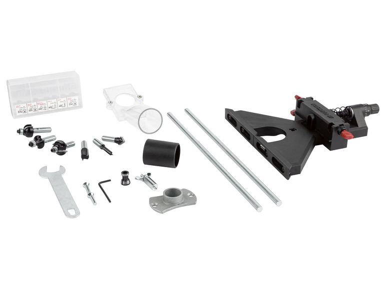 PARKSIDE® Oberfräse-Set »POF 1200 D3«, mit 6 Fräsbits Im Verkauf
