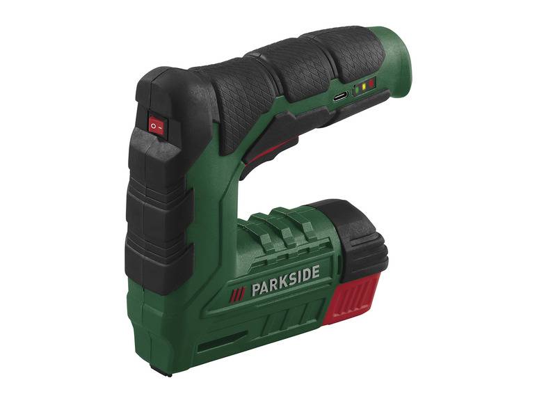 PARKSIDE® 4 V Akku-Tacker »PAT 4 D6«, inklusive Heftklammern und Nägel 2025