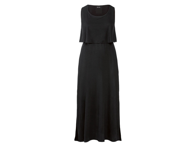 esmara® Damen Maxikleid mit langen Seitenschlitzen Fabrik Onlineshop