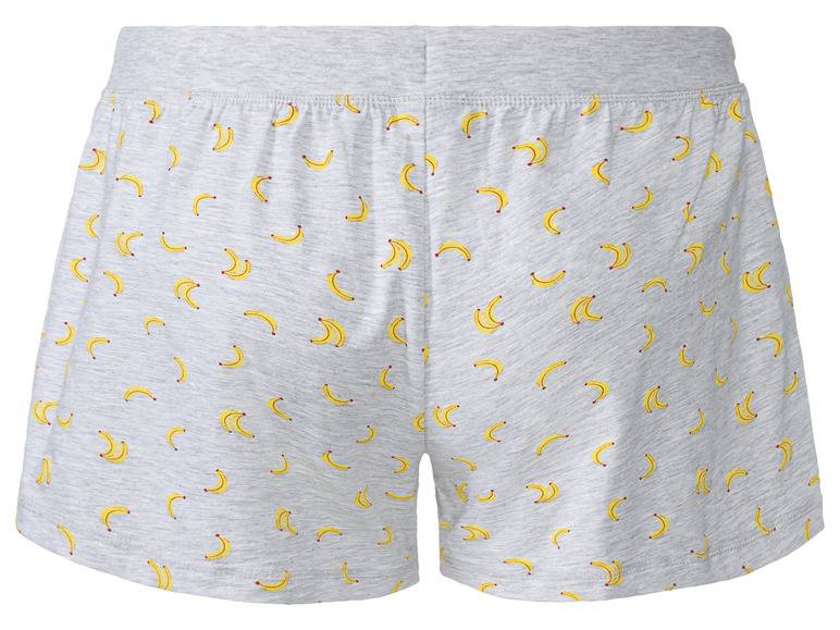 esmara® Damen Schlafhose, kurz, mit Zierknopfleiste Rabatt