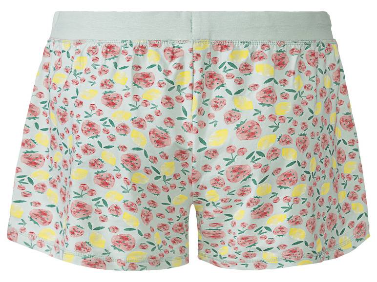 esmara® Damen Schlafhose, kurz, mit Zierknopfleiste Rabatt