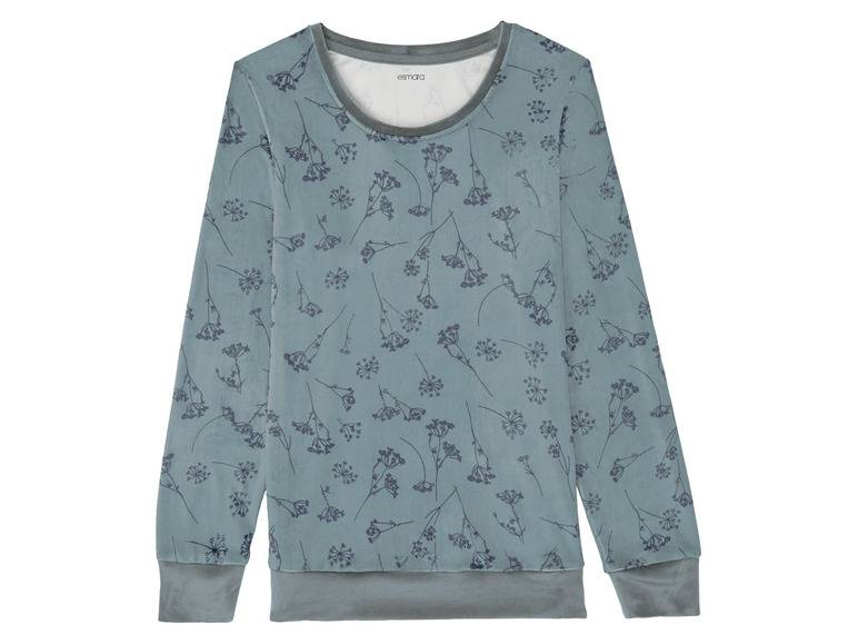 esmara® Damen Pyjama, aus kuschelig weicher Nicki-Qualität Versandkostenfrei