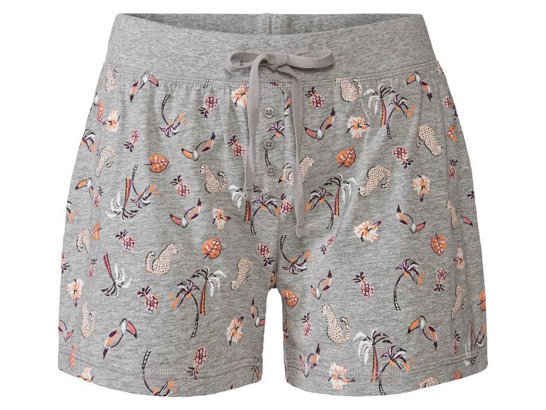 esmara® Damen Schlafshort mit hohem Baumwollanteil Großer Ausverkauf