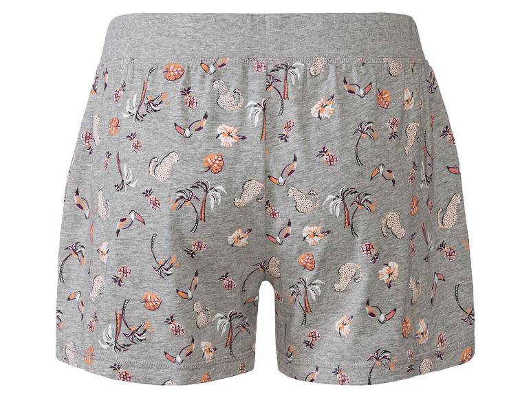 esmara® Damen Schlafshort mit hohem Baumwollanteil Großer Ausverkauf