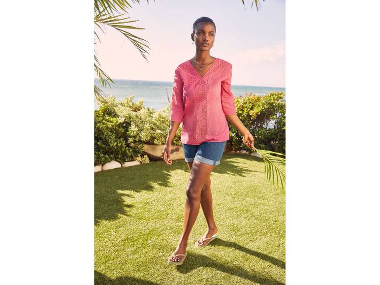 esmara® Damen Jeansshorts, mit Krempeloptik am Beinabschluss Große Rabatte