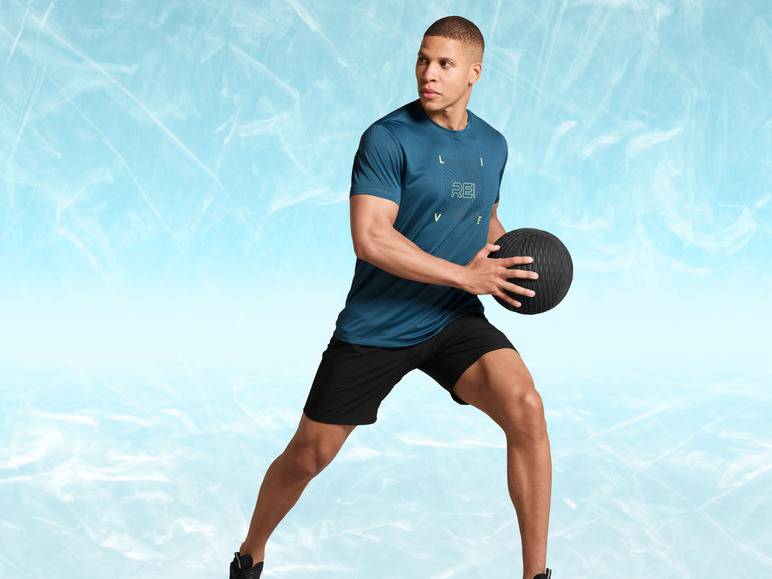 CRIVIT Herren Funktionsshirt, kurzarm, schnelltrocknend Sonderangebote