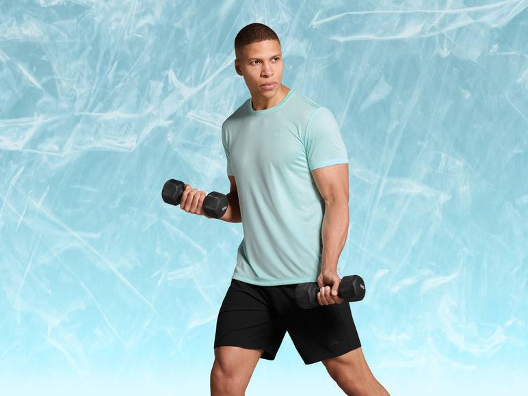 CRIVIT Herren Funktionsshirt, kurzarm, schnelltrocknend Sonderangebote