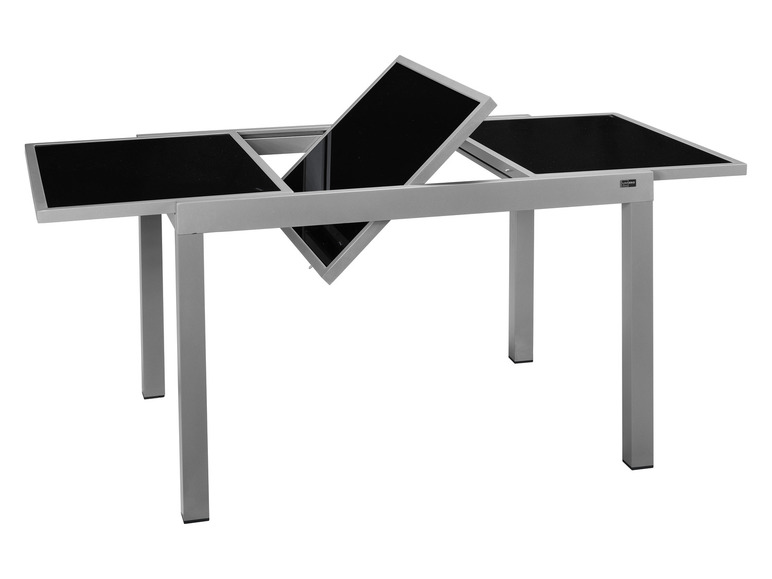 LIVARNO home Alu-Gartentisch »Houston«, ausziehbar, grau Kostenloser Versand international