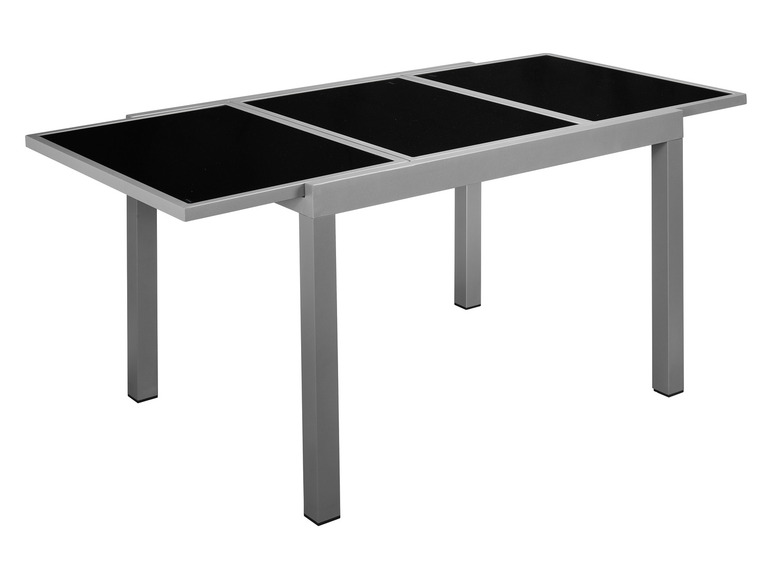 LIVARNO home Alu-Gartentisch »Houston«, ausziehbar, grau Kostenloser Versand international