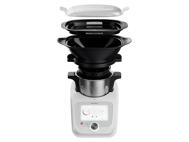 SILVERCREST® KITCHEN TOOLS Monsieur Cuisine Connect »SKMC 1100 A1«, 1100 W Blitzangebot