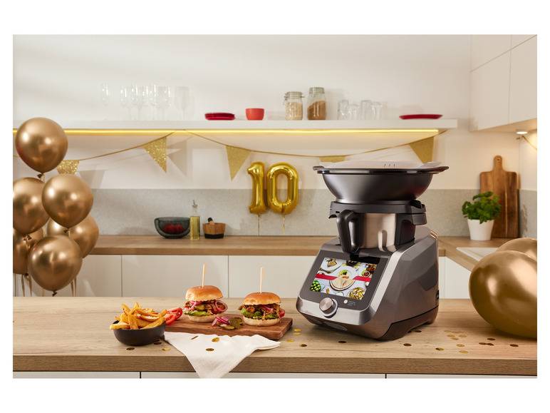 SILVERCREST® KITCHEN TOOLS Monsieur Cuisine Smart SKMS 1200 B1 Titanium Neuheiten