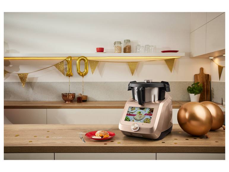 SILVERCREST® KITCHEN TOOLS Monsieur Cuisine Smart SKMS 1200 B1 Champagner Bestseller
