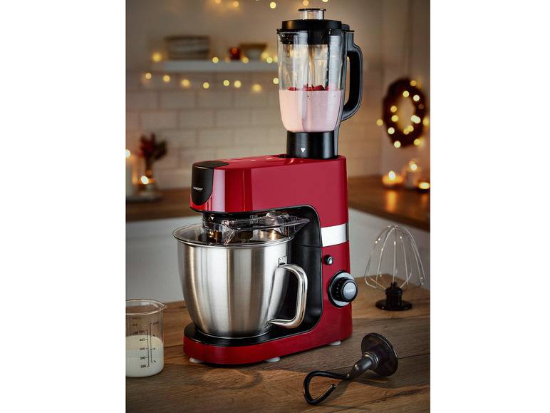 SILVERCREST® KITCHEN TOOLS Profi-Küchenmaschine »SKMP 1300 D3«, 1300 W Saisonale Angebote