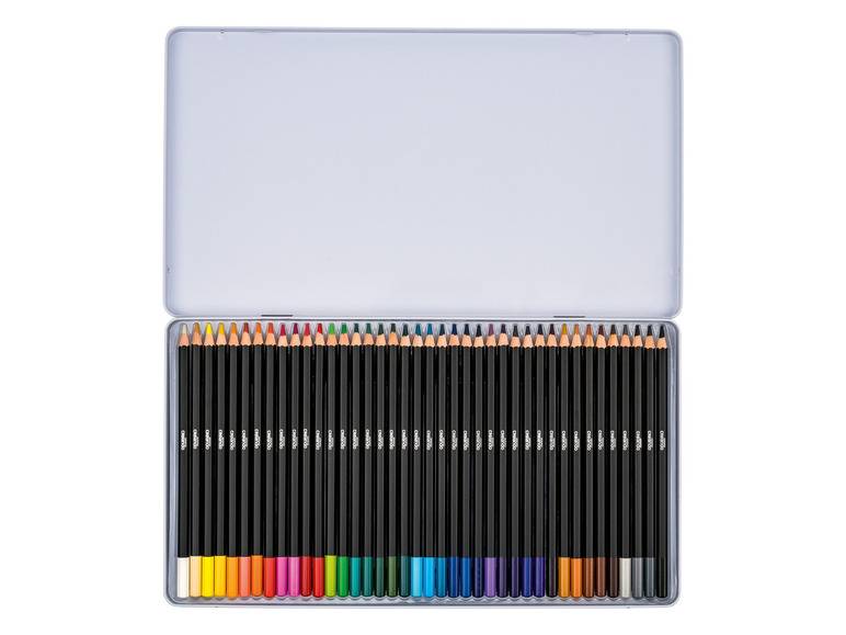 crelando® Künstlerfarbstifte, 40 Stück, im Metalletui Wochenangebot