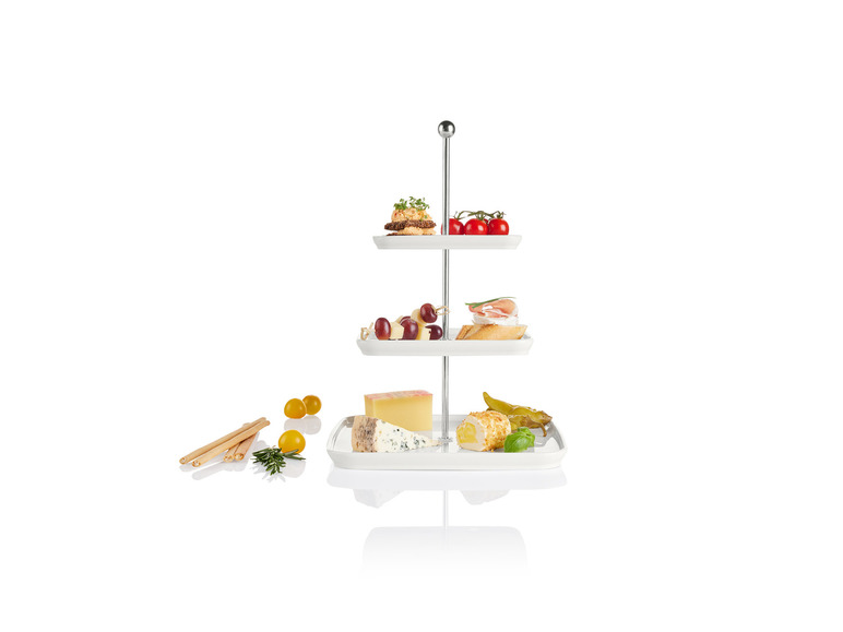 ERNESTO® Etagere, 3-stufig, aus Porzellan Bis zu 60% Rabatt