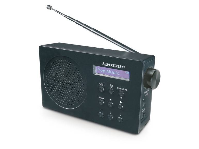 SILVERCREST® DAB+ Radio Mono »SDR 15 A2«, Bluetooth Nur noch ein Tag übrig