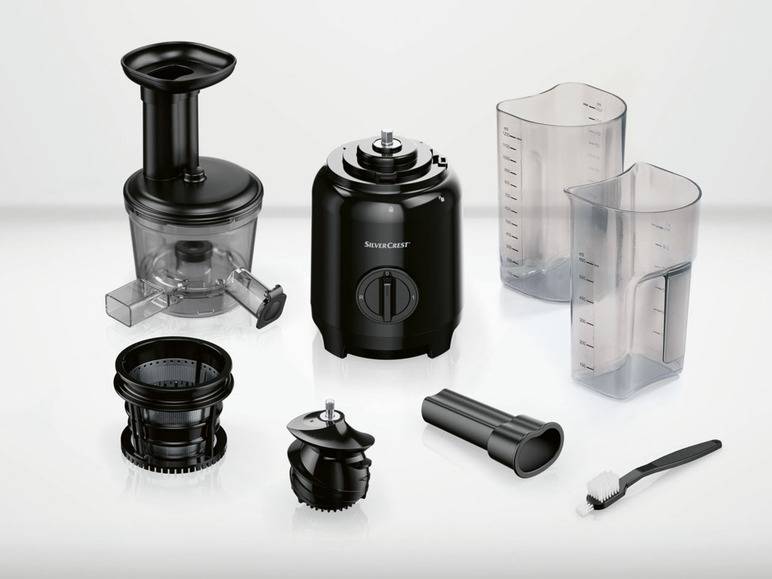 SILVERCREST® KITCHEN TOOLS Slow Juicer »SSJK 300 A1«, 300 W, mit Reversierfunktion 50% Rabatt mit kostenlosem Versand