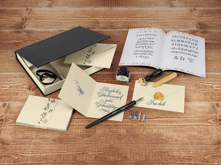 crelando® Kalligraphie-Set, 30tlg Clearance-Verkauf