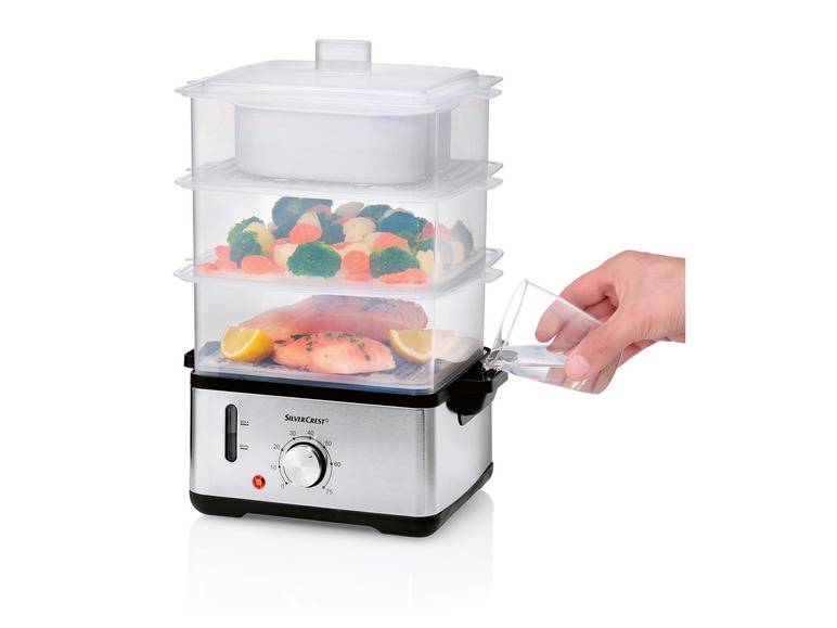 SILVERCREST® KITCHEN TOOLS Dampfgarer »SDG 950 D4« / »SODG 950 D4«, 950 W Speichern exportieren