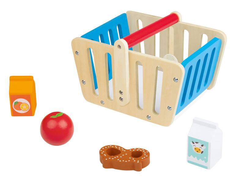 Playtive Kaufmannsladen-Zubehör, mit Echtholz 50% Rabatt für begrenzte Zeit