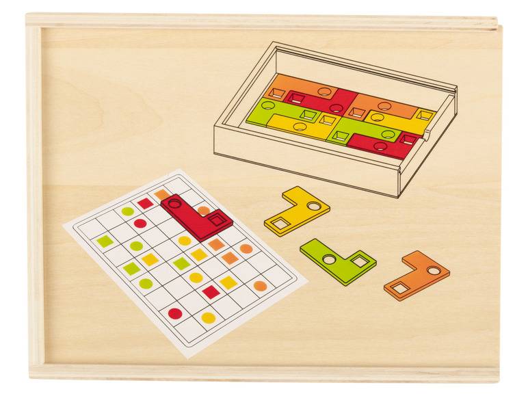 Playtive Lernspiel aus Holz, nach Montessori-Art Auslauf