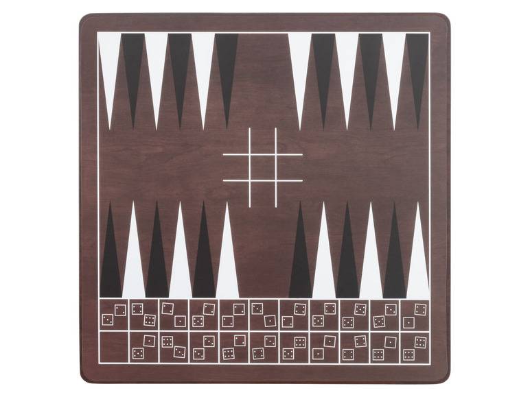 Playtive Holz 10-in-1 Spielesammlung, unterschiedliche Spiele Schlussverkauf