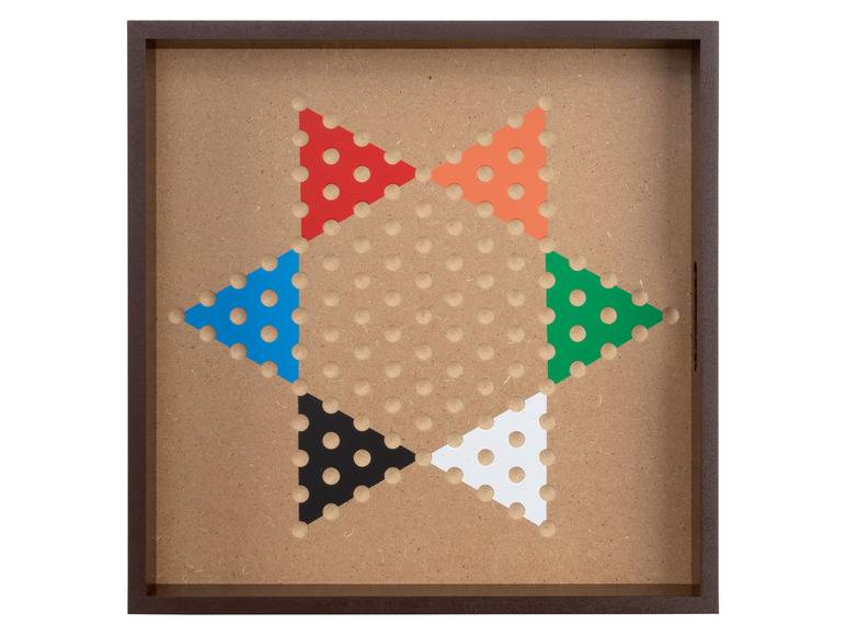 Playtive Holz 10-in-1 Spielesammlung, unterschiedliche Spiele Schlussverkauf