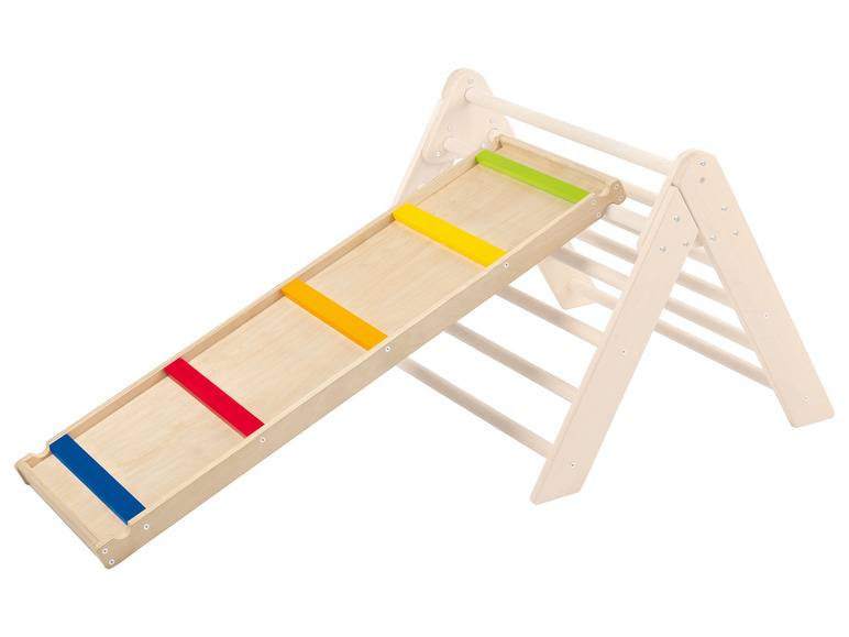 Playtive Kletterleiter und Rutsche, 2in1, aus Birkensperrholz Fabrikverkauf