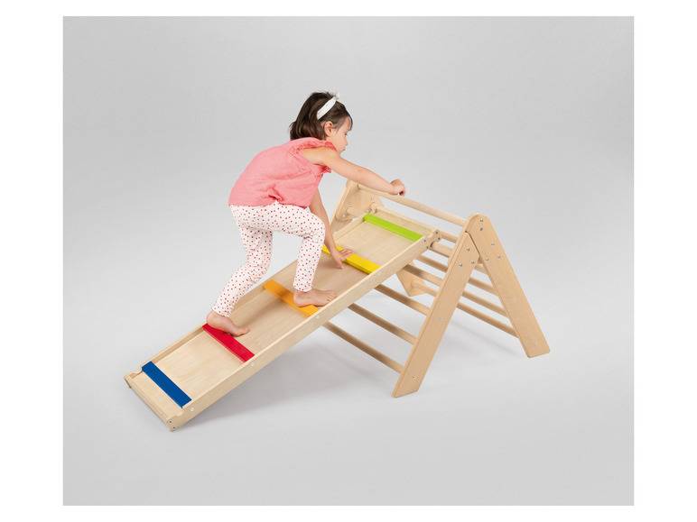 Playtive Kletterleiter und Rutsche, 2in1, aus Birkensperrholz Fabrikverkauf