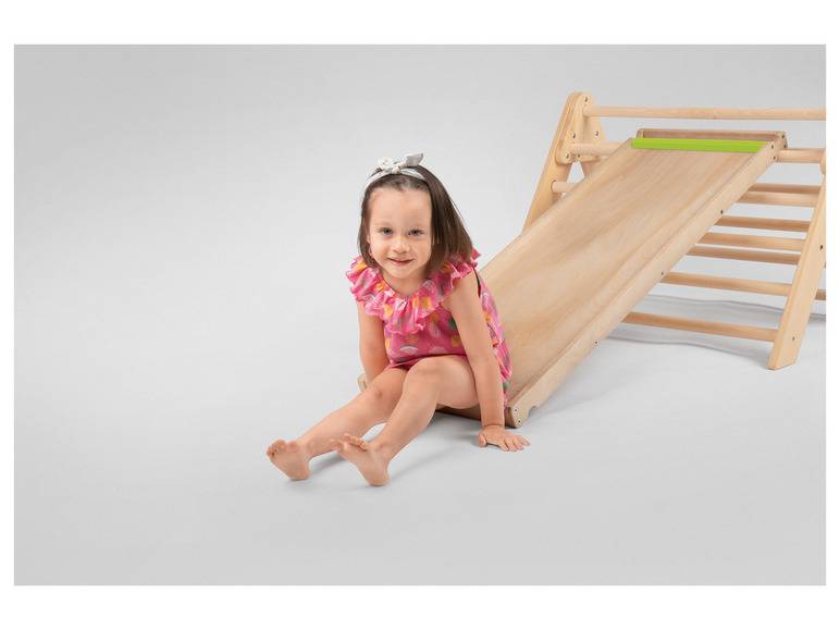 Playtive Kletterleiter und Rutsche, 2in1, aus Birkensperrholz Fabrikverkauf