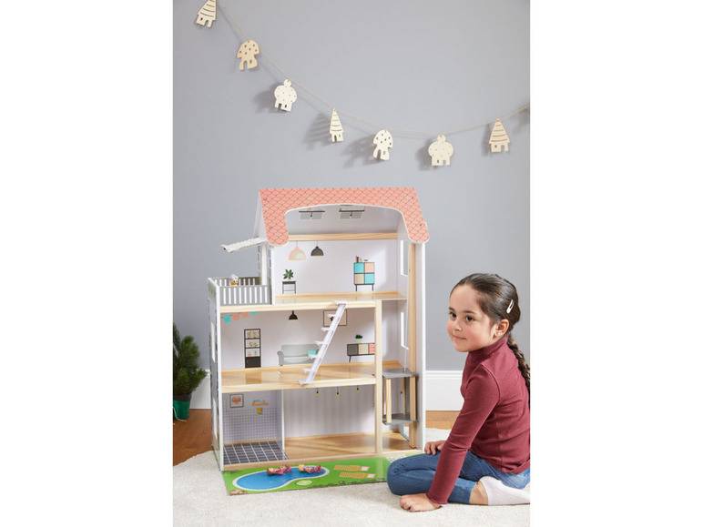 Playtive Puppenhaus aus Holz Fabrikpreis