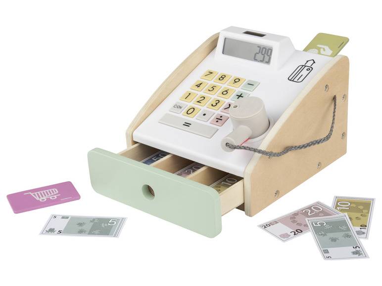 Playtive Kaufmannsladenzubehör, aus Echtholz Günstig kaufen