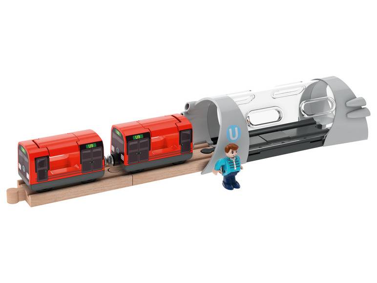 Playtive Eisenbahn Erweiterungs-Set, mit Buchenholz Muttertagsangebot