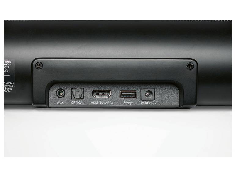 SILVERCREST® Soundbar Stereo 2.0 »SSB 30 B1«, 2x 15 W RMS Blitzangebot