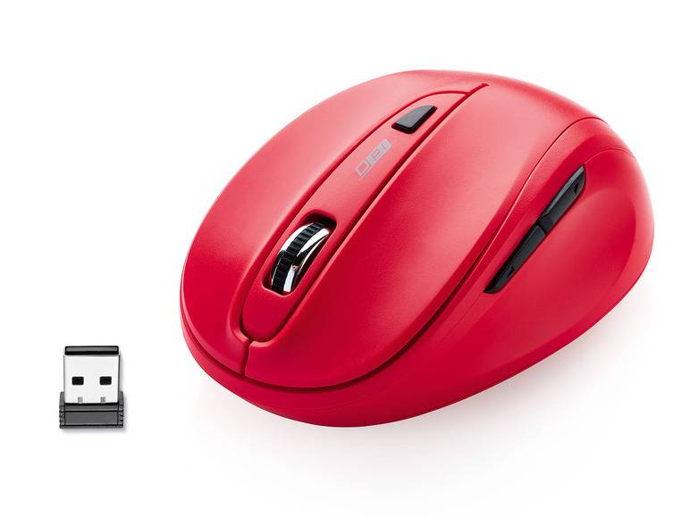 SILVERCREST® Funkmaus mit USB-Nano-Empfänger Nur für heute