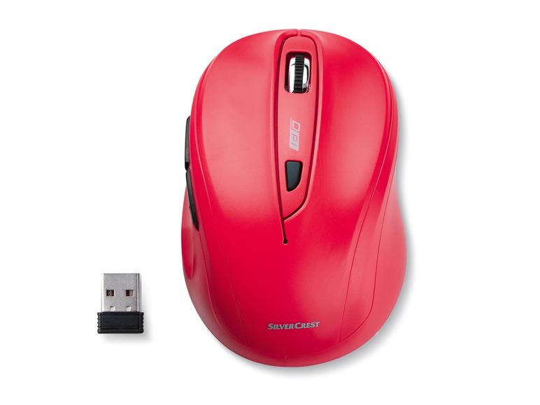 SILVERCREST® Funkmaus mit USB-Nano-Empfänger Nur für heute