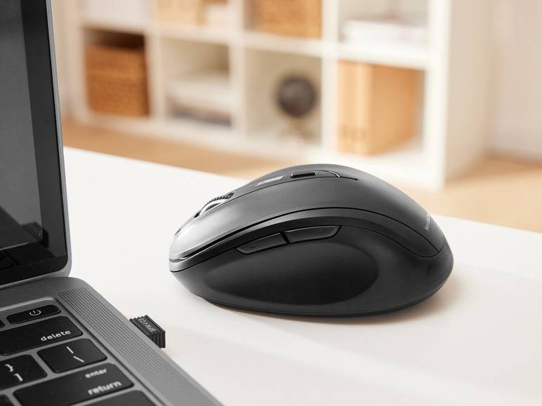 SILVERCREST® Funkmaus mit USB-Nano-Empfänger Nur für heute
