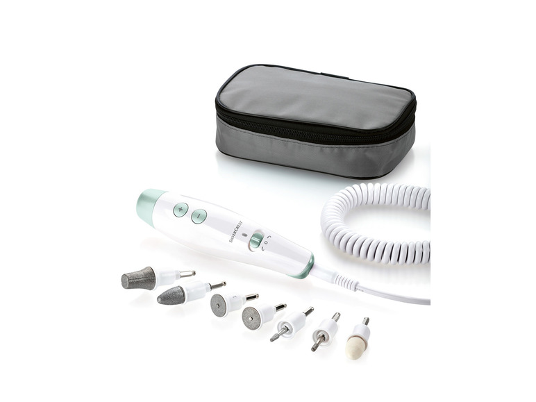 SILVERCREST® PERSONAL CARE Maniküre-Pediküre-Set, Rechts-/ Linkslauf-Schalter Fabrikverkauf