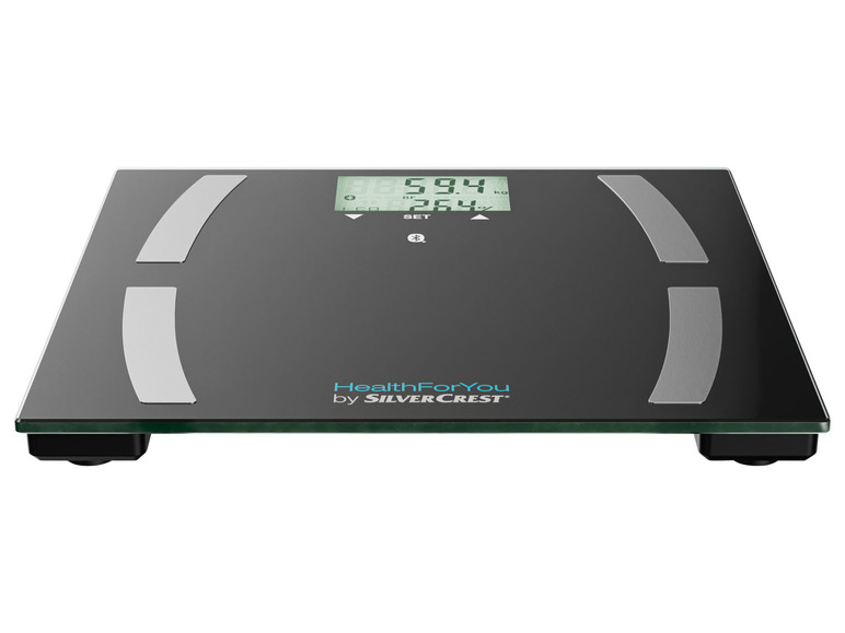 SILVERCREST® PERSONAL CARE Diagnosewaage, mit „HealthForYou“-App Fabrikpreis