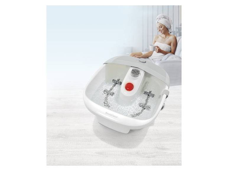 SILVERCREST® PERSONAL CARE Fußsprudelbad, »SFB 80 A2« 3 Pediküre-Aufsätze Günstig kaufen