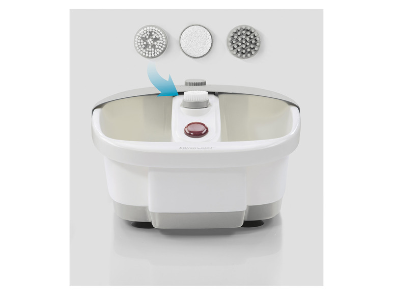 SILVERCREST® PERSONAL CARE Fußsprudelbad, »SFB 80 A2« 3 Pediküre-Aufsätze Günstig kaufen